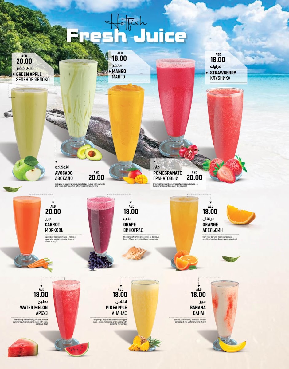Menu Beach Hot Fish Restaurant-4